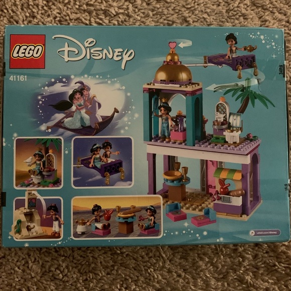 RETIRED LEGO Disney Aladdin and Jasmine’s Palace Adventures Building Kit - Picture 3 of 5